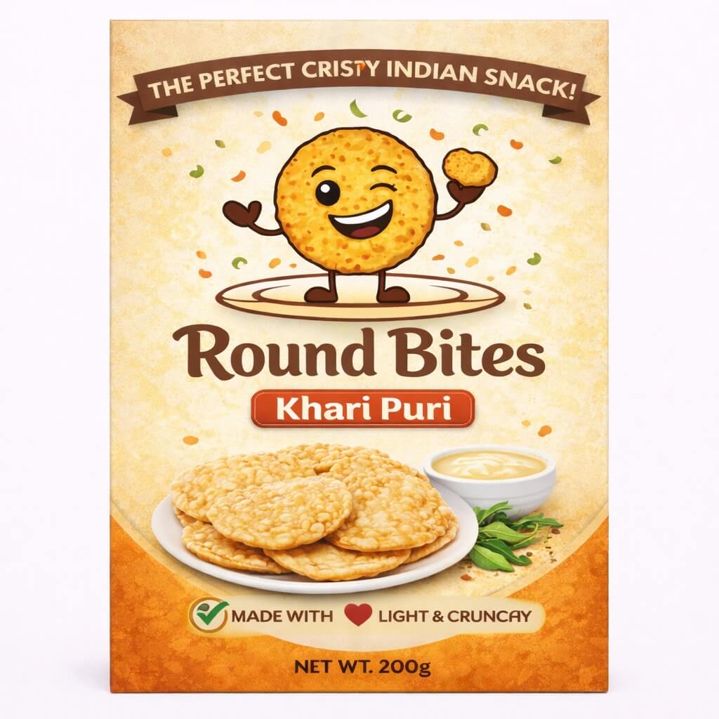 KM Foods Flaky Khari Puri